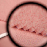 Matte double-sided bead ground integrated velvet