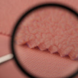 Matte double-sided bead ground integrated velvet