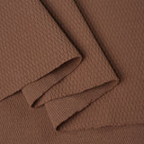 T400 imitation cotton needled bird eye cloth
