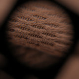 T400 imitation cotton needled bird eye cloth