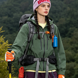 Non elastic waffle grid three-layer waterproof cloth