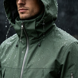 Non elastic waffle grid three-layer waterproof cloth