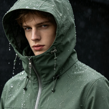 Non elastic waffle grid three-layer waterproof cloth