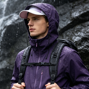 Matte nylon ammonia plain three-layer waterproof cloth