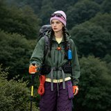 Non elastic waffle grid three-layer waterproof cloth